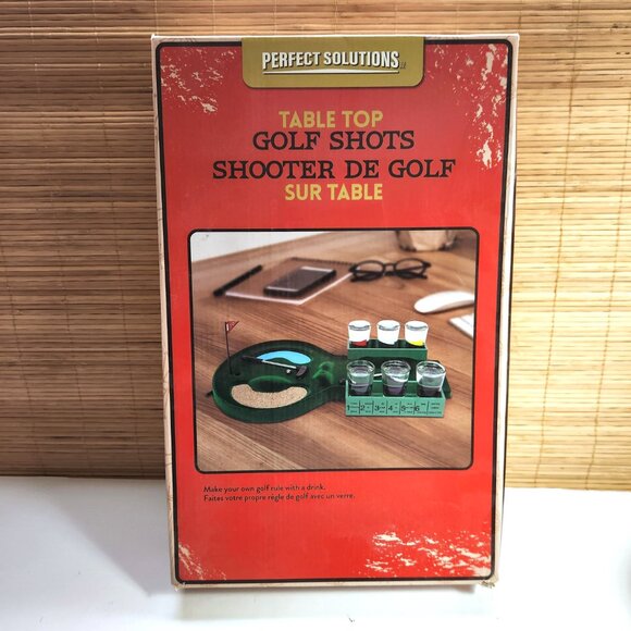 Golf Tabletop Game Golf Shots Perfect Solutions Putting Green Novelty Party - Picture 10 of 12